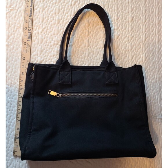 Urban Originals Womens Astro Tote Bag Black Waterproof Canvas Eco Friend Minimal - Picture 13 of 16